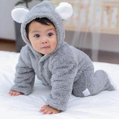 Trendy Warm Soft Heavy Romper ( New Born To 6m)