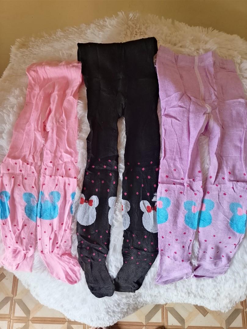 High quality, 2 pairs, cotton girls white & floral stockings, tights at Best price. Girls stockings. Girls leggings. Girls tights.  NEWBORN TO 3 YEARS.