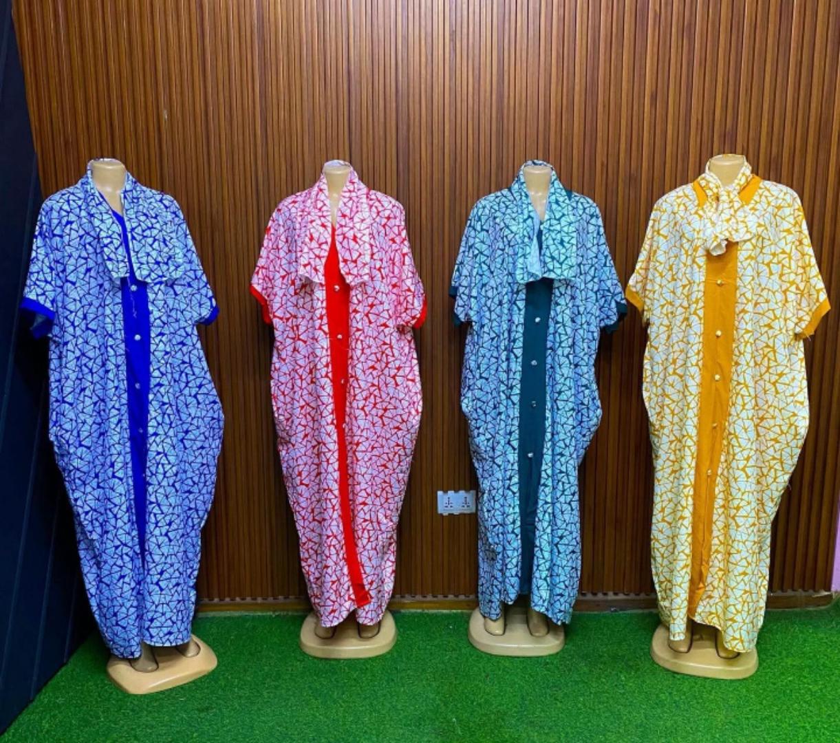 Elegant Women's, Ladies, Printed Kaftan Maxi dress.  Kaftan dress. Beautiful heavy Dera dress. Loose fitting. Function dress. Classy dress. Floral dresses. Black, red, blue, green dress.