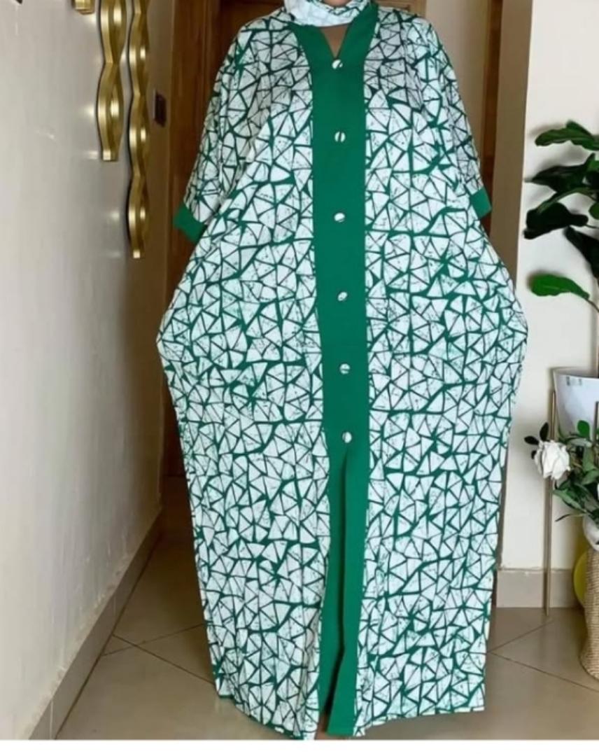 Elegant Women's, Ladies, Printed Kaftan Maxi dress.  Kaftan dress. Beautiful heavy Dera dress. Loose fitting. Function dress. Classy dress. Floral dresses. Black, red, blue, green dress.
