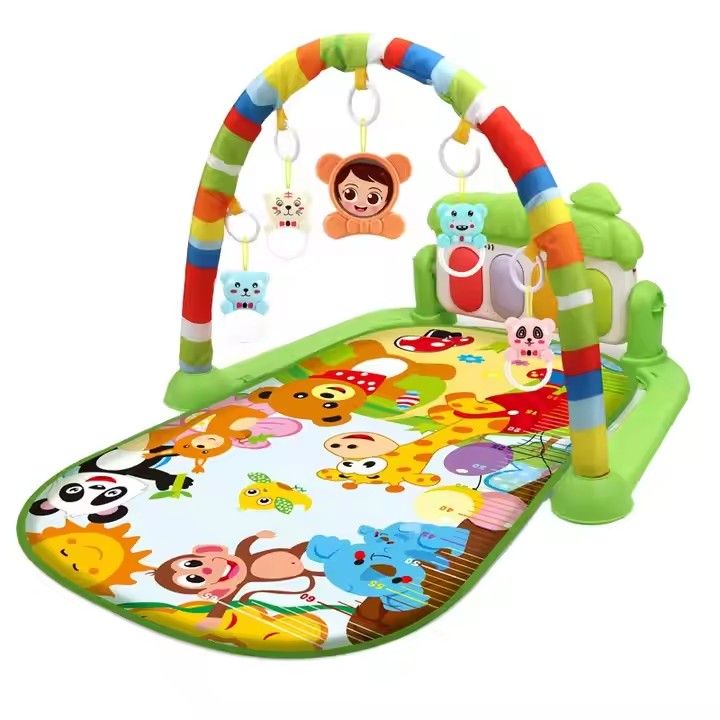 NEW! UNIQUE! Baby Play Gym Mat Baby Musical Mat with Pedal Piano. Multi-functional Activity, Sleeping Game mat. Baby Tummy time mat. developmental toys. Educational toys. baby shower gifts.