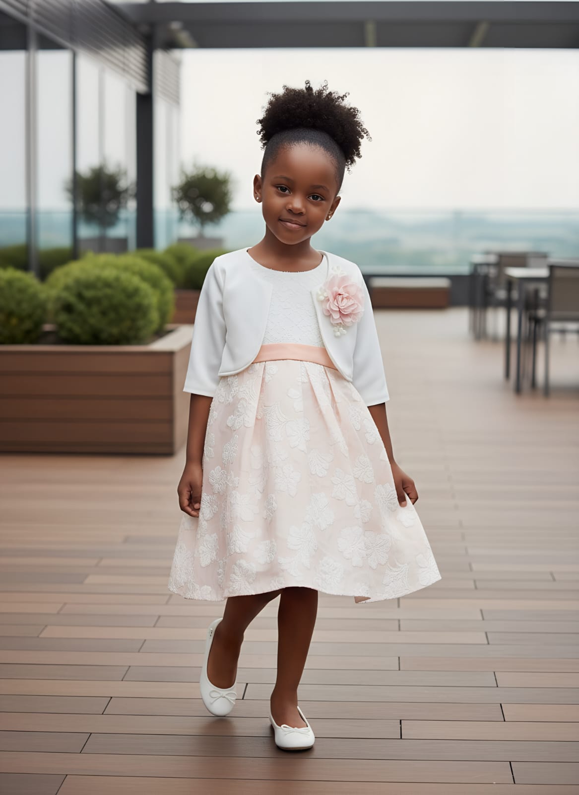 Affordable Baby girl dresses. kids dresses. princess dresses. Quality girls dresses. latest fashionable dresses. 2 pcs dress comes with a dress and coat. layered with a quality mesh.