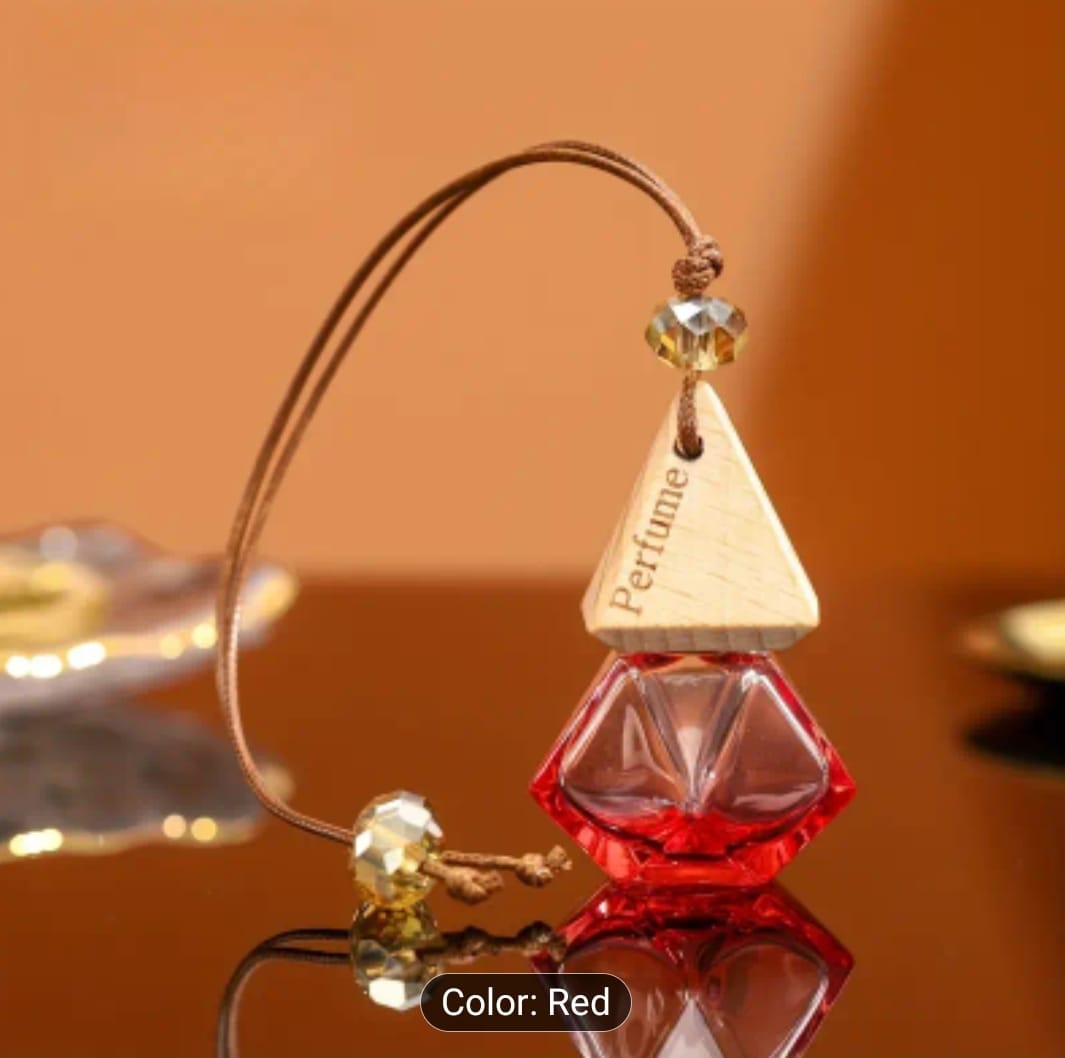 Car Air Freshener HangingCar Air Freshener, Wooden Fragrance Expanding Bottle
Cap, 0.34oz Per Bottle, Used Car Decoration and 
Car Interior Decor, Auto Freshener,luxury perfume