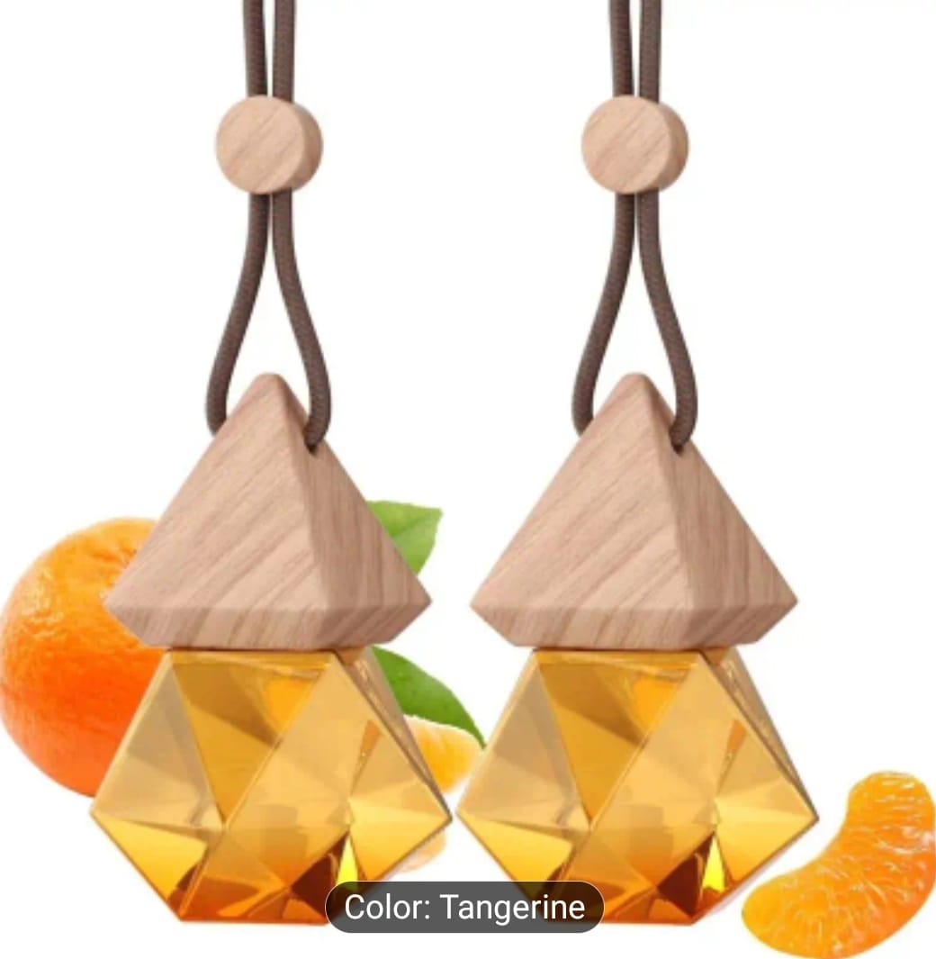 Car Air Freshener HangingCar Air Freshener, Wooden Fragrance Expanding Bottle
Cap, 0.34oz Per Bottle, Used Car Decoration and 
Car Interior Decor, Auto Freshener,luxury perfume