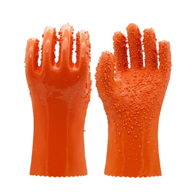 A Pair Of Non-Slip Hard silicone Latex Studded Gloves