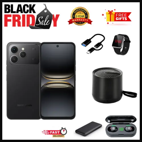 NEW MONTH OFFERS🔥🔥 BRAND NEW TECNO SPARK 40, 6.67'' HD+, UP To 256GB ROM+ 16GB RAM (Dual Sim) 50MP, 5200 MAh super charging and support Side Fingerprint Smartphone