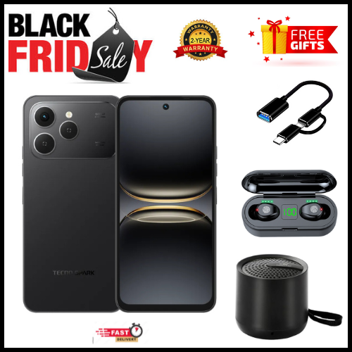 NEW MONTH OFFERS🔥🔥 BRAND NEW TECNO SPARK 40, 6.67'' HD+, UP To 256GB ROM+ 16GB RAM (Dual Sim) 50MP, 5200 MAh super charging and support Side Fingerprint Smartphone