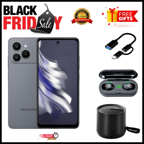 NEW MONTH OFFERS🔥🔥 BRAND NEW TECNO SPARK 40, 6.67'' HD+, UP To 256GB ROM+ 16GB RAM (Dual Sim) 50MP, 5200 MAh super charging and support Side Fingerprint Smartphone