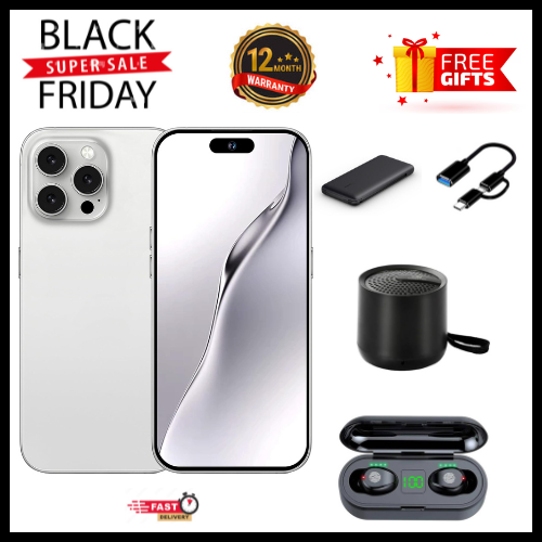 CORN C16 PRO MAX 6.6" STORAGE ROM 64GB RAM 5GB STRONG BATTERY 5000 mAh DOUBLE SIM CARD SMART PHONE ON OFFER FINGERPRINT FACE