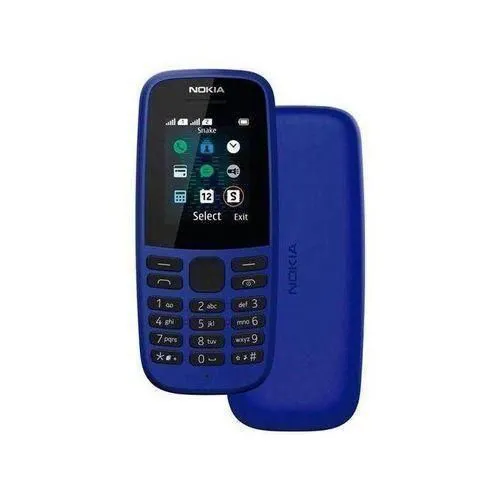 Nokia 105 4G Dual SIM Button Feature Phone (Long-Lasting Battery) Durable Design 4G Connectivity MP3 Player FM Radio LED Flashlight