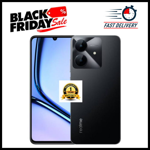 BLACK FIDAY DISCOUNT🔥🔥🔥 BRAND NEW REALME NOTE 60x 6.74" IPS LCD Display, 3GB/4GB RAM+ 64GB/128GB ROM, 5000mAh, Android 14, 8MP Rear & 5MP Front Camera, Dual SIM, Fingerprint (side-mounted)