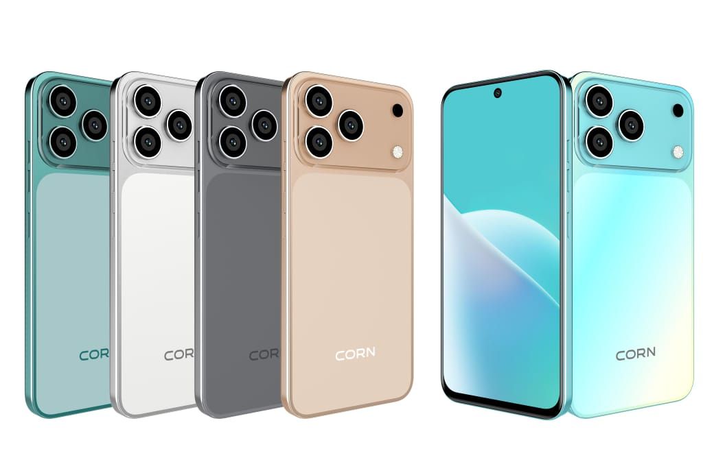 LIMITED HOT DEALS🔥🔥🔥 CORN MEGA 100 MAX 6.6" STORAGE ROM 64GB RAM 5GB STRONG BATTERY 5000 mAh DOUBLE SIM CARD SMART PHONE ON OFFER FINGERPRINT FACE