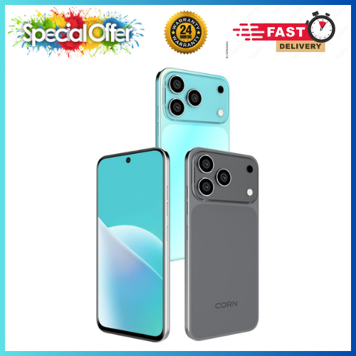 NEW ARRIVALS🔥🔥🔥 CORN MEGA 100 MAX 6.6" STORAGE ROM 64GB RAM 5GB STRONG BATTERY 5000 mAh DOUBLE SIM CARD SMART PHONE ON OFFER FINGERPRINT FACE