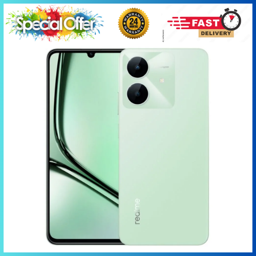 LIMITED OFFERS🔥🔥🔥 BRAND NEW REALME NOTE 60x 6.74" IPS LCD Display, 3GB/4GB RAM+ 64GB/128GB ROM, 5000mAh, Android 14, 8MP Rear & 5MP Front Camera, Dual SIM, Fingerprint (side-mounted)