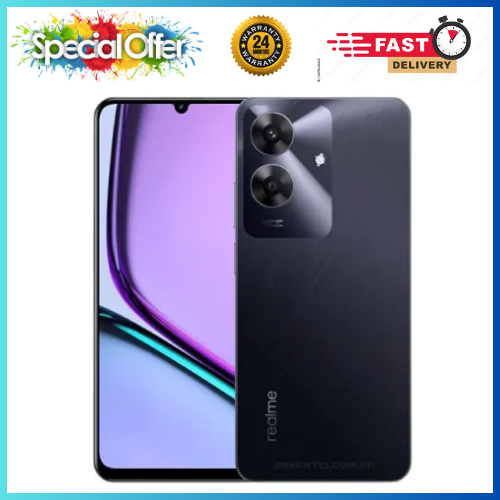 LIMITED OFFERS🔥🔥🔥 BRAND NEW REALME NOTE 60x 6.74" IPS LCD Display, 3GB/4GB RAM+ 64GB/128GB ROM, 5000mAh, Android 14, 8MP Rear & 5MP Front Camera, Dual SIM, Fingerprint (side-mounted)