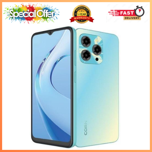 SPECIAL DEALS🔥🔥🔥 CORN C16 PRO MAX 6.6" STORAGE ROM 64GB RAM 5GB STRONG BATTERY 5000 mAh DOUBLE SIM CARD SMART PHONE ON OFFER FINGERPRINT FACE