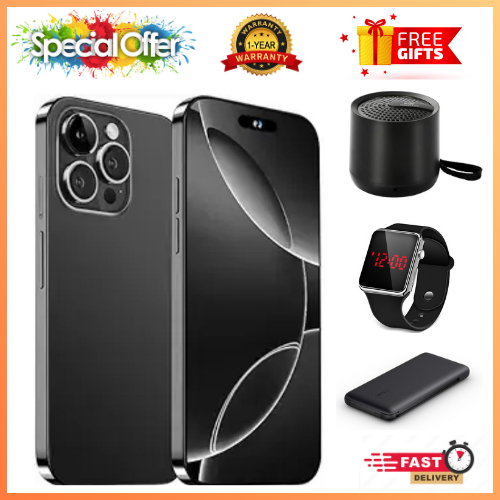 LIMITED OFFERS!!!! CORN C16 PRO MAX 6.6" STORAGE ROM 64GB RAM 5GB STRONG BATTERY 5000 mAh DOUBLE SIM CARD SMART PHONE ON OFFER FINGERPRINT FACE