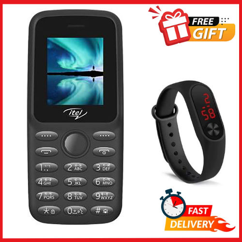 LIMITED TIME DEALS!!!!NEW ITEL 2163 1.8" DISPLAY WIRELESS FM DUAL SIM OPERA MINI BRIGHT TORCH KABAMBE KATULULU BUTTON FEATURE PHONE KING TALKER 2000 CONTACTS MEMORY ONE
5.0