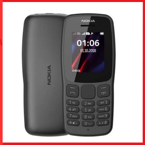 LIMITED DISCOUNT !!!BRAND NEW Nokia 106 4G!!! Mobile Phones, 1.8" Dual SIM Cards Cell Phone 800 MAh Removable Battery Cheap Durable Classic For Basic Communication with FM Radio and Micro USB conn