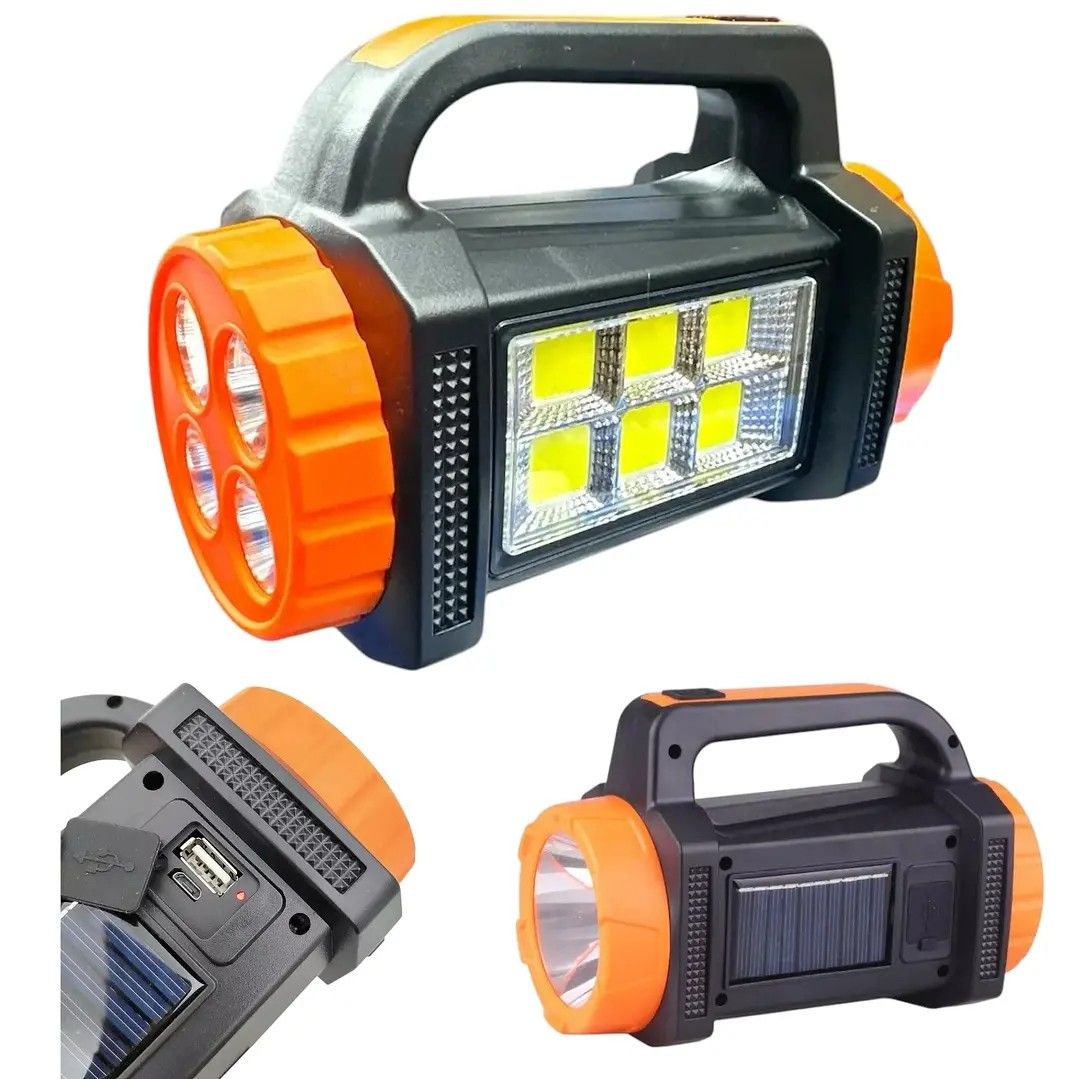 LED Camping Torch High Power Rechargeable Led Flashlights Lightweight Portable Hand Lantern Lighting Mode for Outdoor Lighting