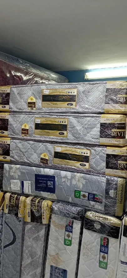 🔥(On offer)🔥  Orthopedic Fibre Mattress Johari 8-Inch Supportive & Breathable | Back Care Comfort | Quilted Soft Cover | Heavy Duty | Modern Design | 24-Month Warranty