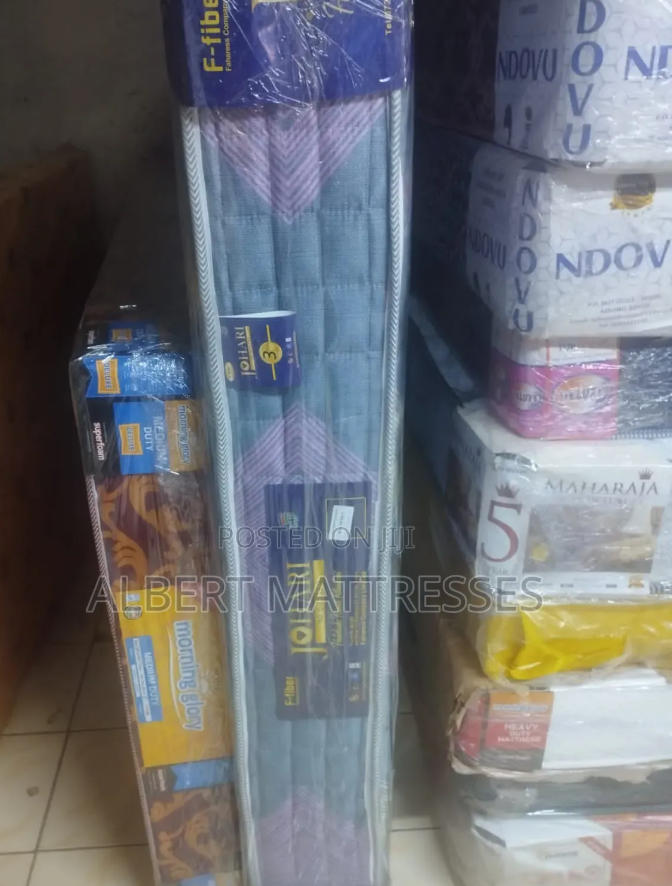 🔥(On offer)🔥 FREE 2-Pack Pillows Johari 8-Inch Orthopedic Fibre Mattress  ,Supportive & Breathable | Back Care Comfort | Quilted Soft Cover | Heavy Duty | Modern Design | 24-Month Warranty