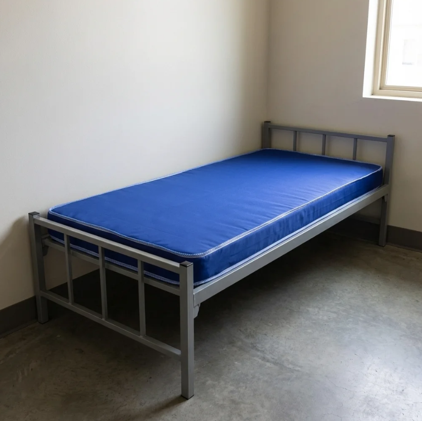 Boarding Schools 6-Inch High-Quality School Mattress – Durable Firm Foam Support with Protective Easy-Clean Fabric, Lightweight Student Bed Mattress for Hostels, Dormitories, & Home Use