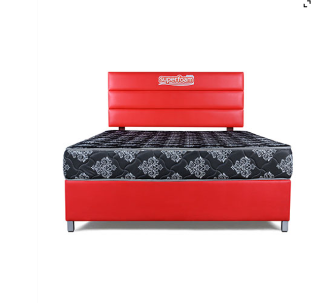 🔥(On offer)🔥 Mattress [5 by 6 by 8inches] 2 FREE Pillows Gift – Superfoam Morning Glory 8-Inch Heavy-Duty High-Density Foam Mattress | Quilted Comfort, , Best in Market, 2-Year Warranty