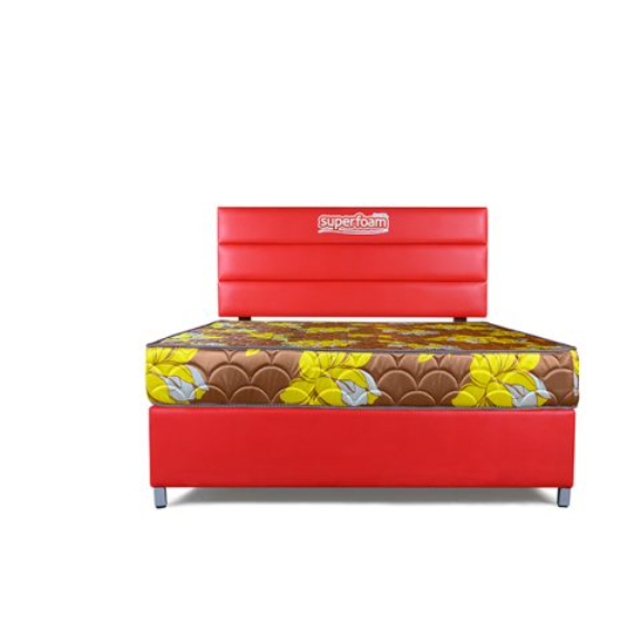 🔥(On offer)🔥 Mattress [5 by 6 by 8inches] 2 FREE Pillows Gift – Superfoam Morning Glory 8-Inch Heavy-Duty High-Density Foam Mattress | Quilted Comfort, , Best in Market, 2-Year Warranty