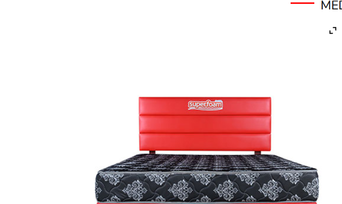 🔥(On offer)🔥 Mattress [5 by 6 by 8inches] 2 FREE Pillows Gift – Superfoam Morning Glory 8-Inch Heavy-Duty High-Density Foam Mattress | Quilted Comfort, , Best in Market, 2-Year Warranty