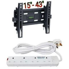 Share this product



Skilltech 43 INCH DISPLAY TV WALL MOUNT // Universal Tilting TV Wall Mount Bracket for 15" to 43" Screens + 4way Extension