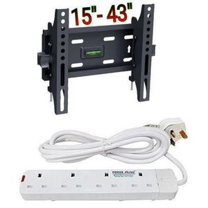Share this product



Skilltech 43 INCH DISPLAY TV WALL MOUNT // Universal Tilting TV Wall Mount Bracket for 15" to 43" Screens + 4way Extension