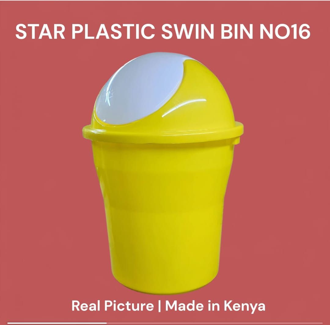 16 litres Star Plastic home Swing Bin