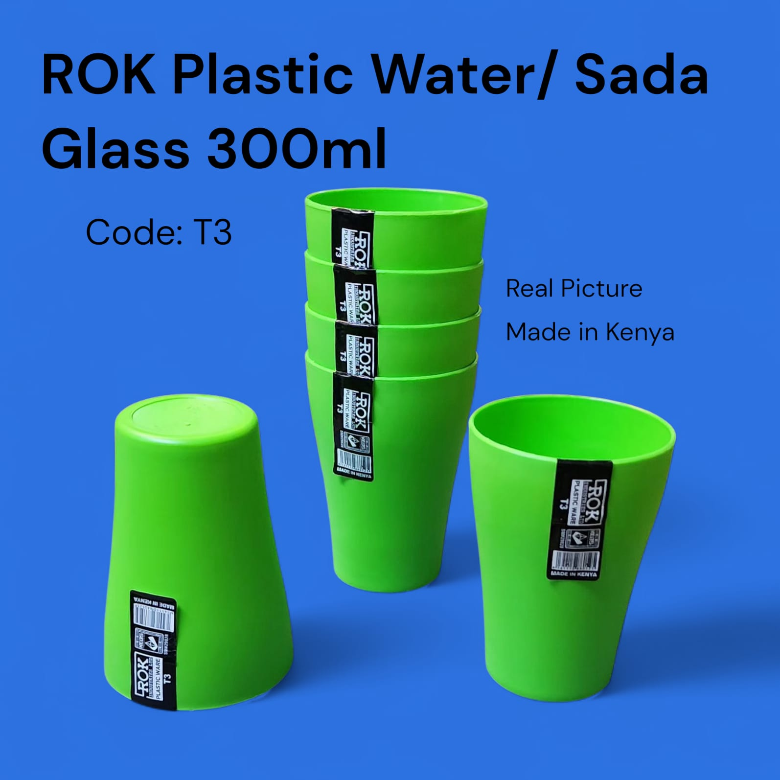 Plastic Water/Soda Glass – 300ml