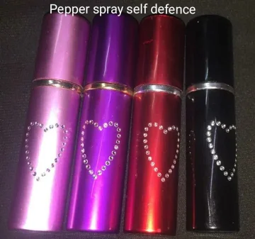 Tactical Pepper Spray Lipstick Female Self Defense Tool New Woman Safe Self-defense Products Outdoor Security Mini Anti wolf sprayer