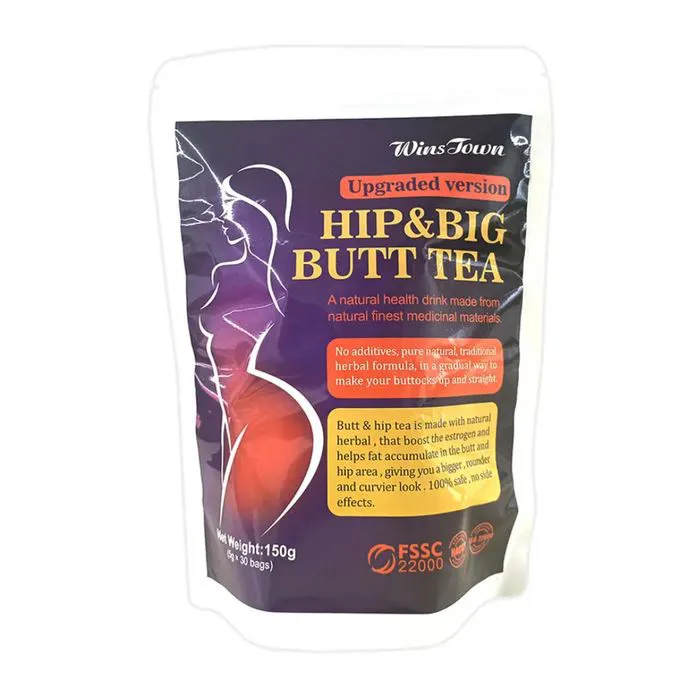 Wins Town Hip & Big Butt Tea, Mention Buttocks Herbal Supplements, Enhancement Firming and Sexy, 30 Tea Bags