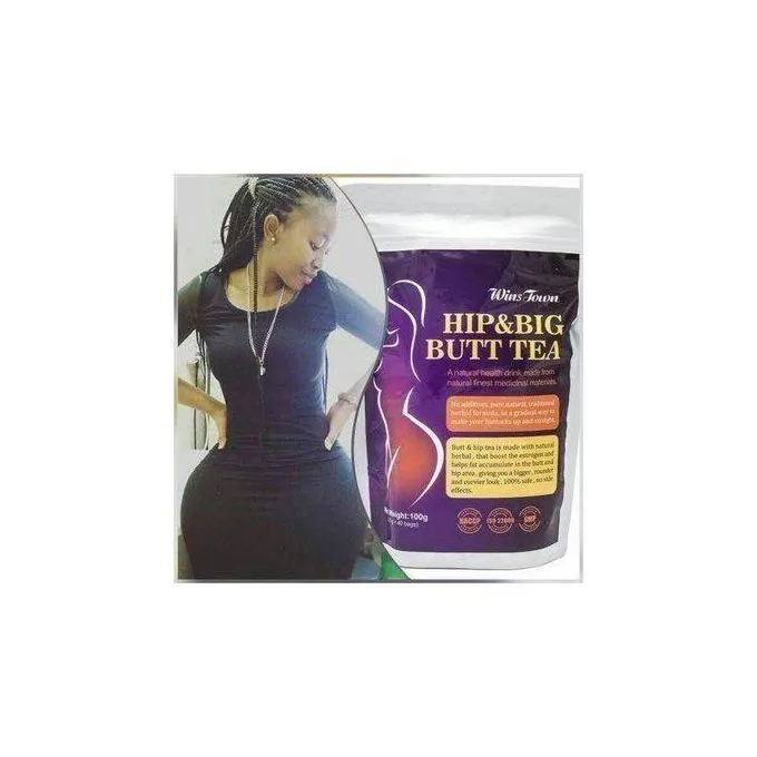 Wins Town Hip & Big Butt Tea, Mention Buttocks Herbal Supplements, Enhancement Firming and Sexy, 30 Tea Bags