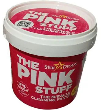 THE PINK STUFF The Pink Stardrops Stuff, The Miracle Cleaning Paste, It's Tough on Stains! Even More Cleaning Power, 99% Natural ingredients, Environmentally non-toxic