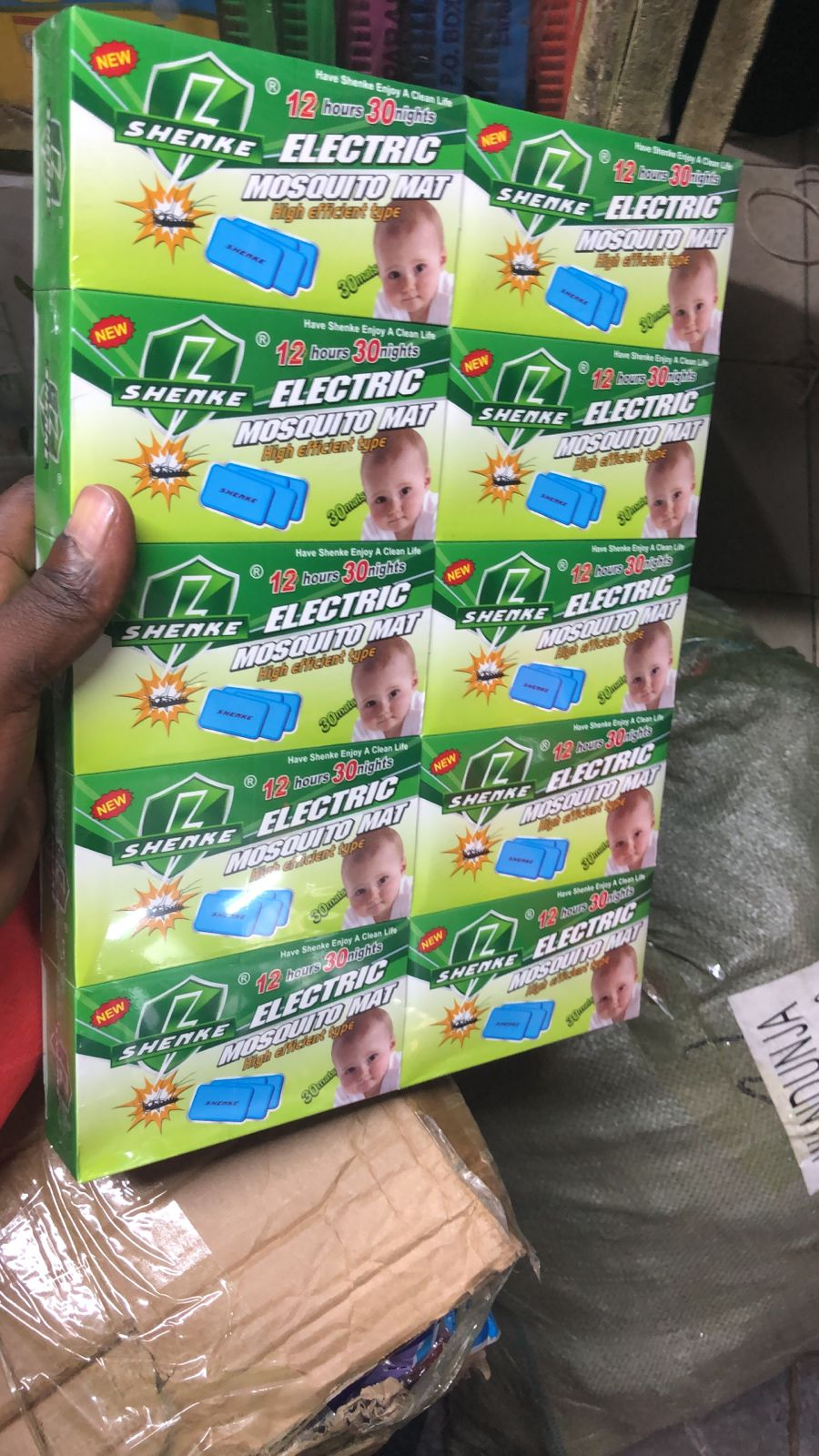 Shenke Electric Mosquito Mat - 30 Mats -