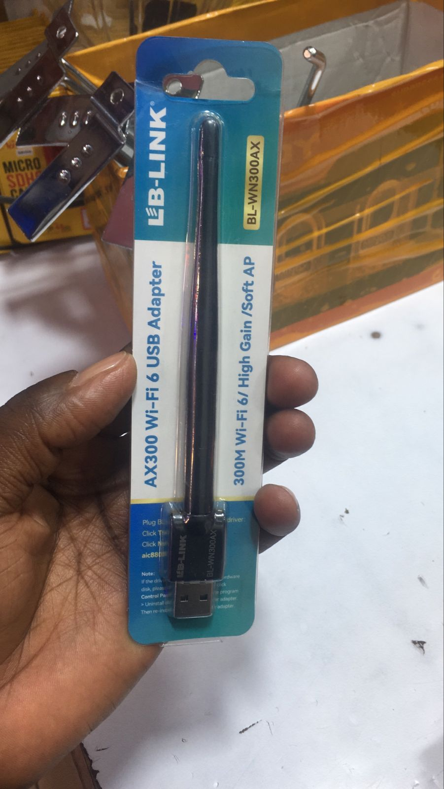 Wireless WiFi Adapter 300Mbps Wifi Dongle Fast Wifi Antenna Computer,Laptop Wireless USB WiFi Adapter Network Card