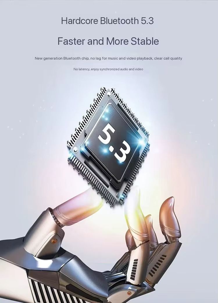 PAFEL S06 Wireless Neckband Bluetooth Earphones - LCD Power Display, TF Card Slot MP3 Player, 20H Long Playtime, 5 EQ Sound Modes Deep Bass Sports Headset Earpods with Mic, Type-C Fast Charging  Black