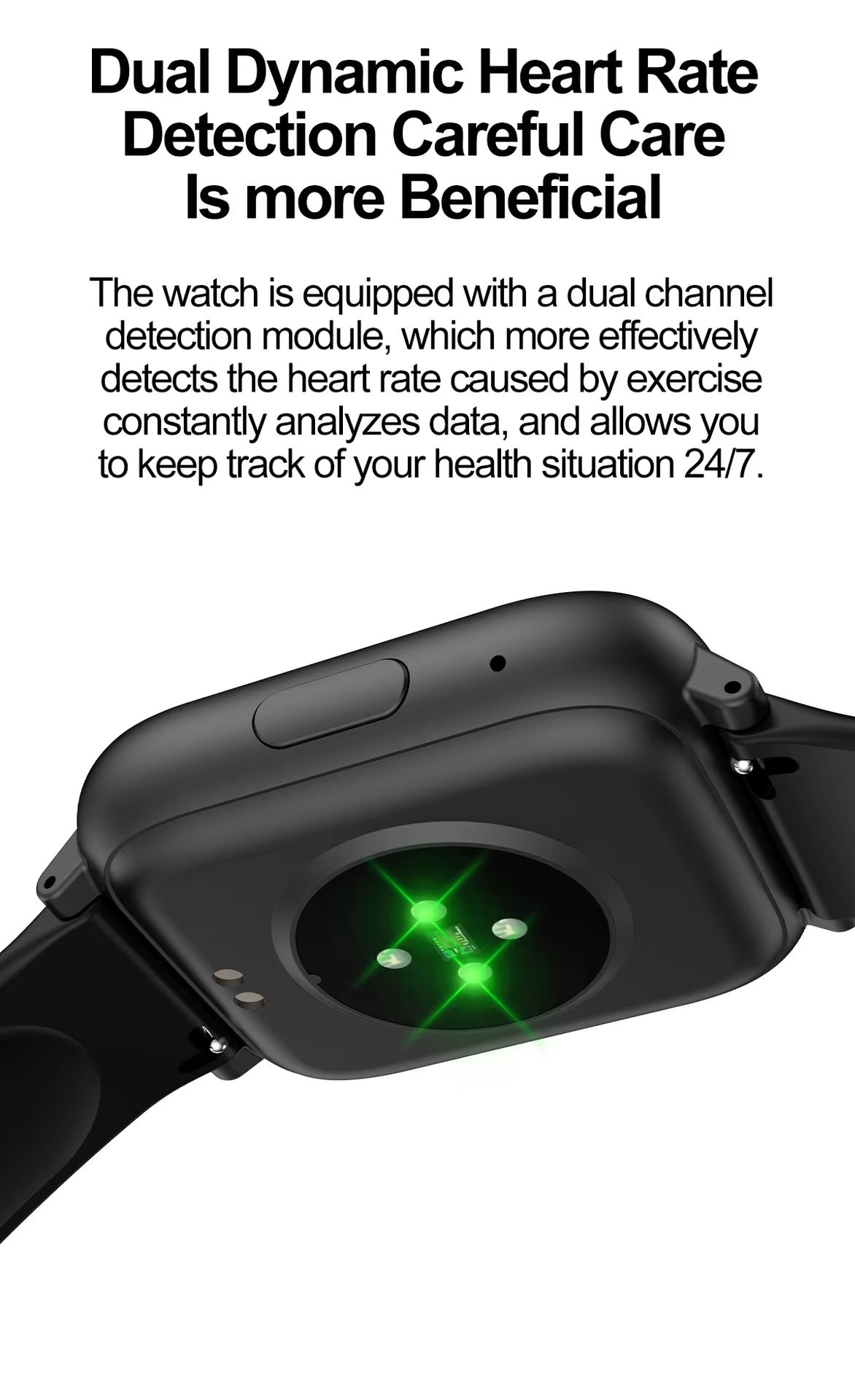 New Arrival PAFEL H9Plus Smart Watch Bluetooth Calling 1.77" HD Screen Fitness Tracker HR / BP Monitor Sports Smartwatch for Android iPhone - Black / Pink