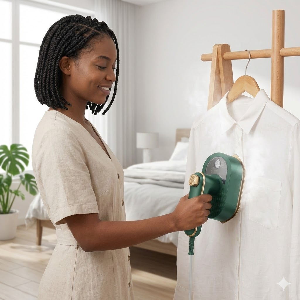 New Arrival PAFEL Foldable Portable Steam Iron - Handheld Mini Garment Steamer | Wet & Dry Ironing | 30s Fast Heat | Non-Stick Soleplate Travel Iron Box | Sterilizer  Irons