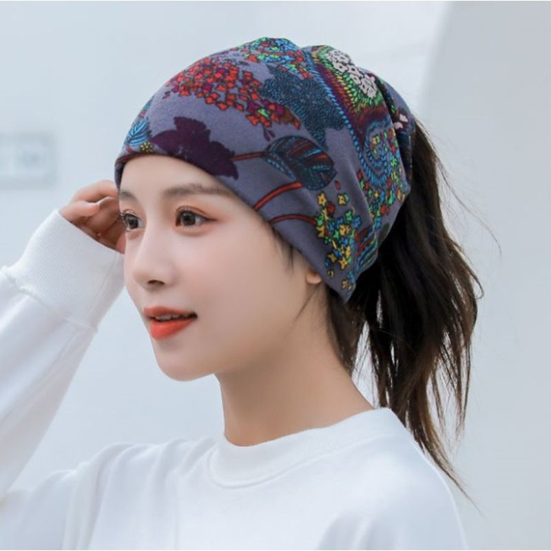 Slouchy Graffiti Head Band - Embrace effortless cool with our Slouchy Graffiti Knit Beanie! This lightweight and breathable cap is the ultimate accessory for achieving that relaxed.