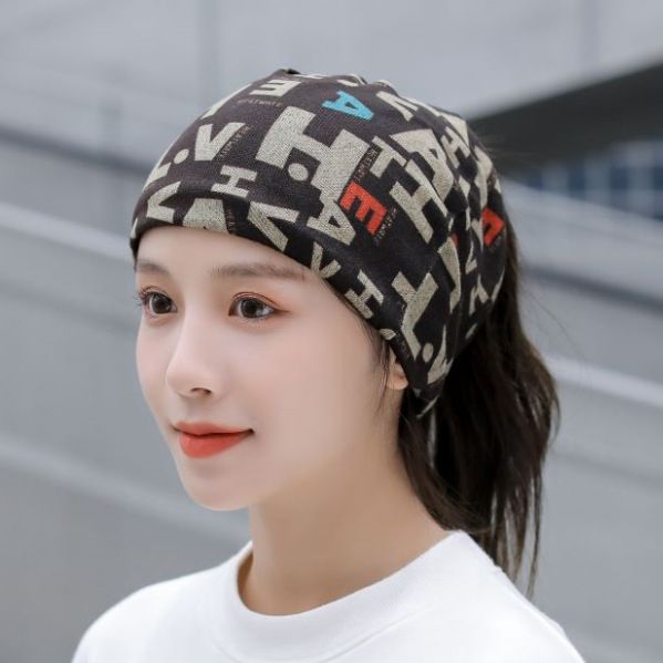 Slouchy Graffiti Head Band - Embrace effortless cool with our Slouchy Graffiti Knit Beanie! This lightweight and breathable cap is the ultimate accessory for achieving that relaxed.