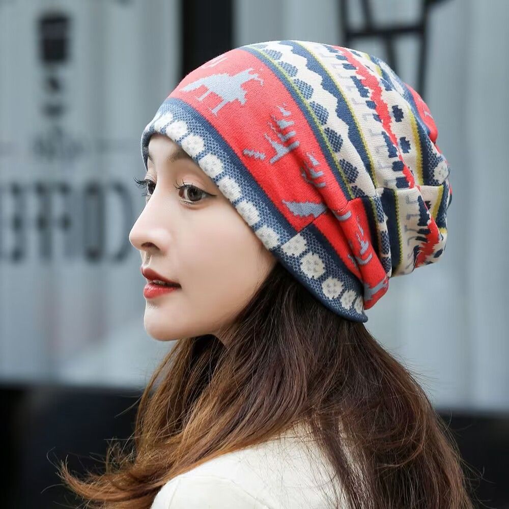 Slouchy Graffiti Head Band - Embrace effortless cool with our Slouchy Graffiti Knit Beanie! This lightweight and breathable cap is the ultimate accessory for achieving that relaxed.