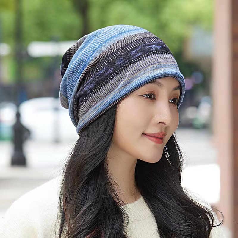 Slouchy Graffiti Head Band - Embrace effortless cool with our Slouchy Graffiti Knit Beanie! This lightweight and breathable cap is the ultimate accessory for achieving that relaxed.