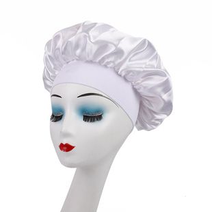 All-match High Elastic Hair Care Hat Moon Hat Turban Beauty Hat Shower Hat Women's Care Sanding Nightcap Bonnet