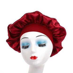 All-match High Elastic Hair Care Hat Moon Hat Turban Beauty Hat Shower Hat Women's Care Sanding Nightcap Bonnet