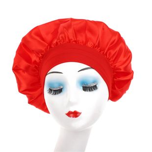 All-match High Elastic Hair Care Hat Moon Hat Turban Beauty Hat Shower Hat Women's Care Sanding Nightcap Bonnet
